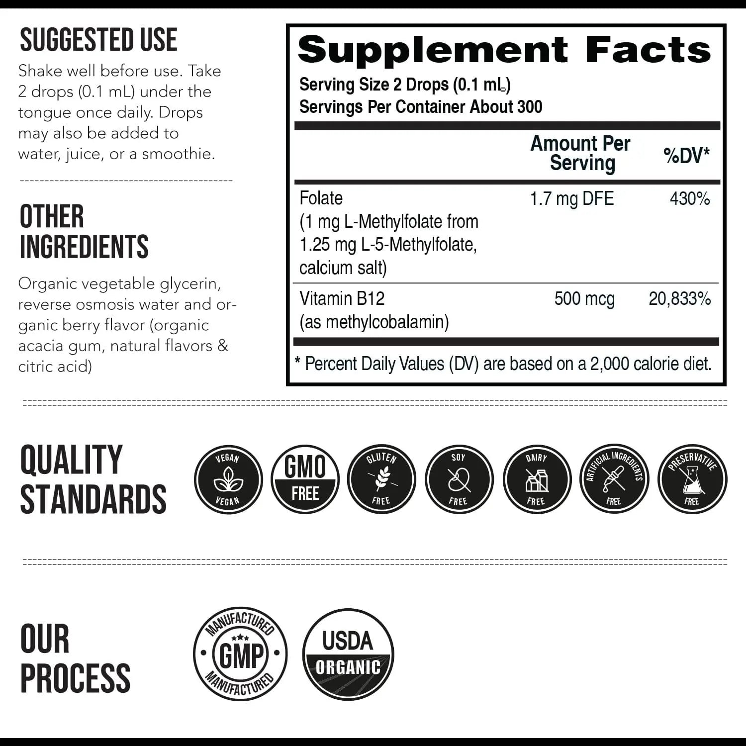RENOVA LABS™ MTHF 15mg, 60ml — Energy and Mental Clarity