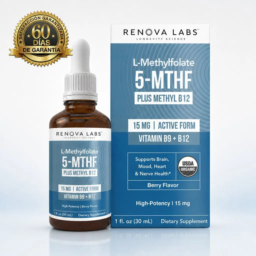 RENOVA LABS™ MTHF 15mg, 60ml — Energy and Mental Clarity